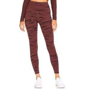 Beyond Yoga NWT | High Waisted Midi Leggings | Rosewood Brown | XS